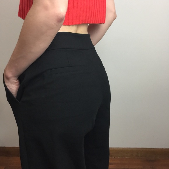 Kate Spade Black Crop Wide Leg Cute Summer Pants - Picture 8 of 8